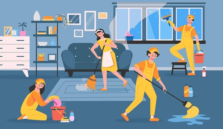 house cleaning app