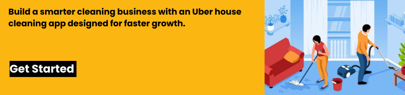 Uber house cleaning app